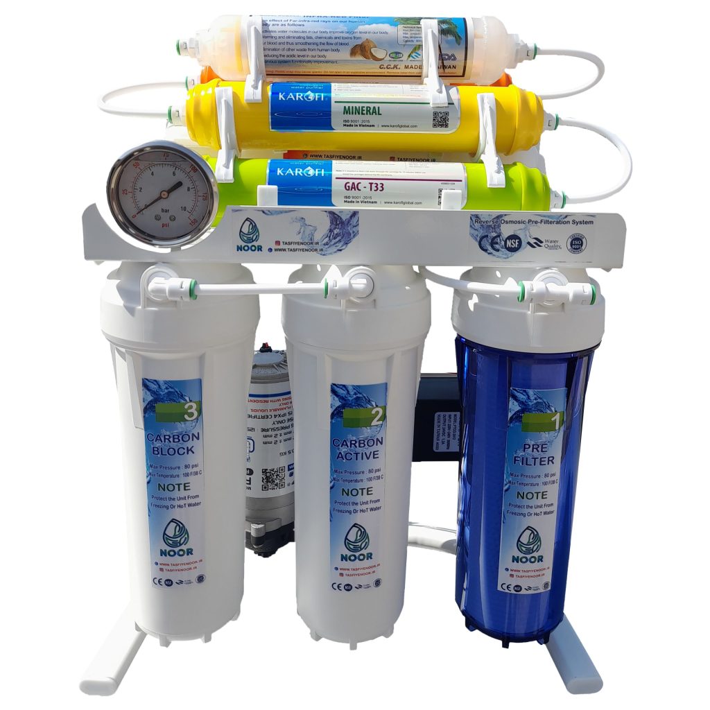 حذف نیترات ها از آب در دستگاه تصفیه آب تایوانی