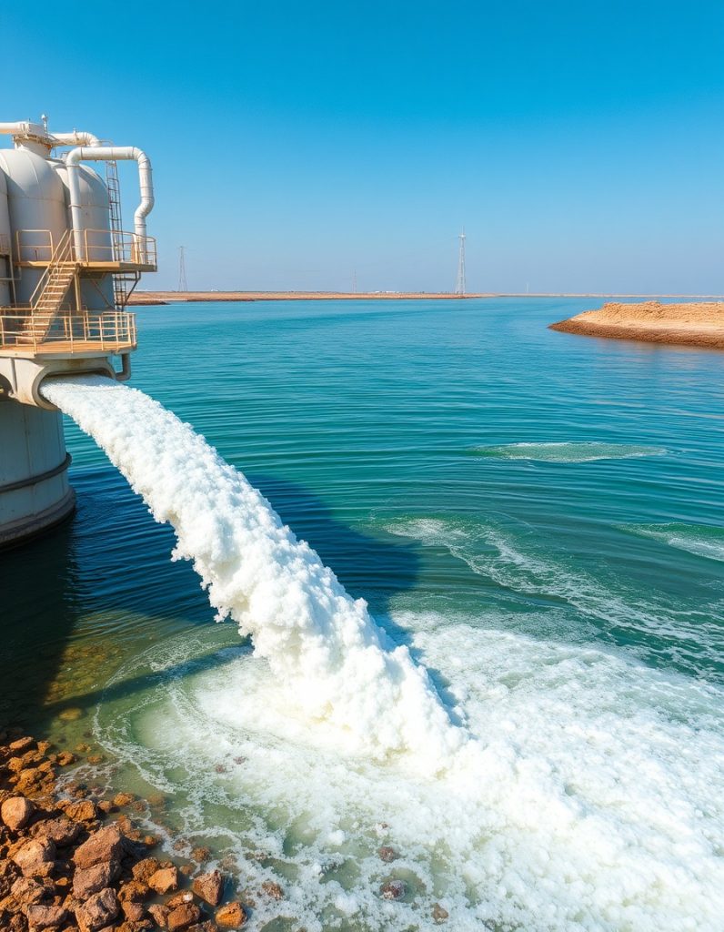 چالش‌های زیست‌محیطی پساب‌های شیرین‌سازی آب