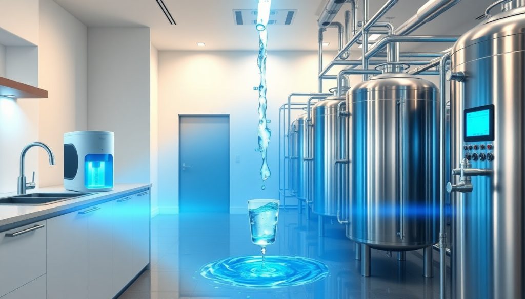آینده تصفیه آب؛ چگونه تکنولوژی صنعتی وارد خانه‌ها می‌شود؟ - تصفیه نور
