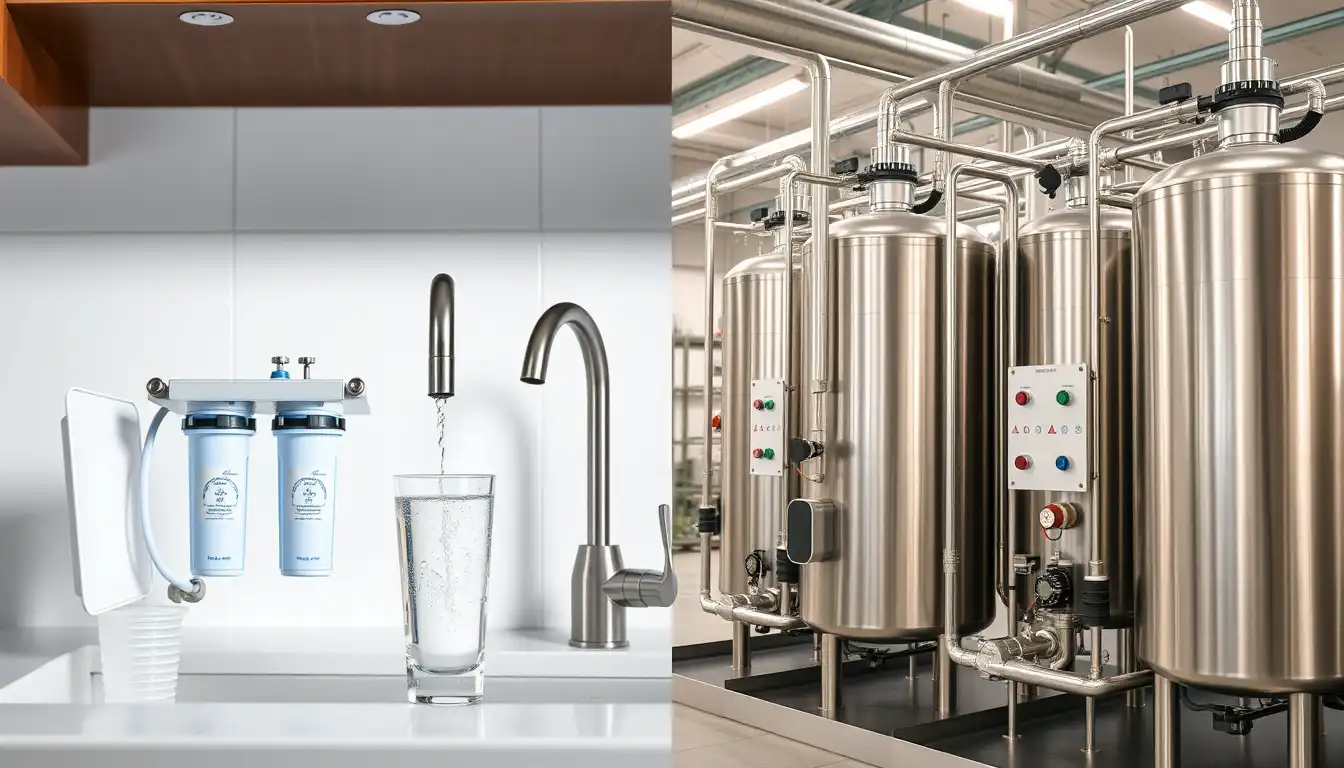 ساختار تصفیه آب در دستگاه‌های صنعتی - تصفیه نور