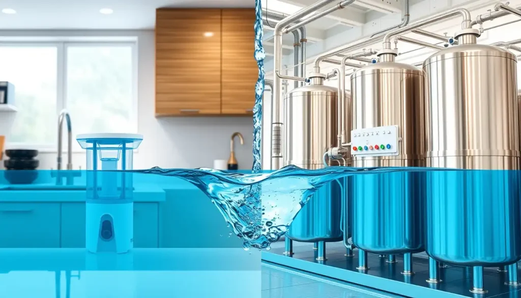 تصفیه آب خانگی یا صنعتی؟ کدام برای نیاز شما مناسب‌تر است؟ - تصفیه نور