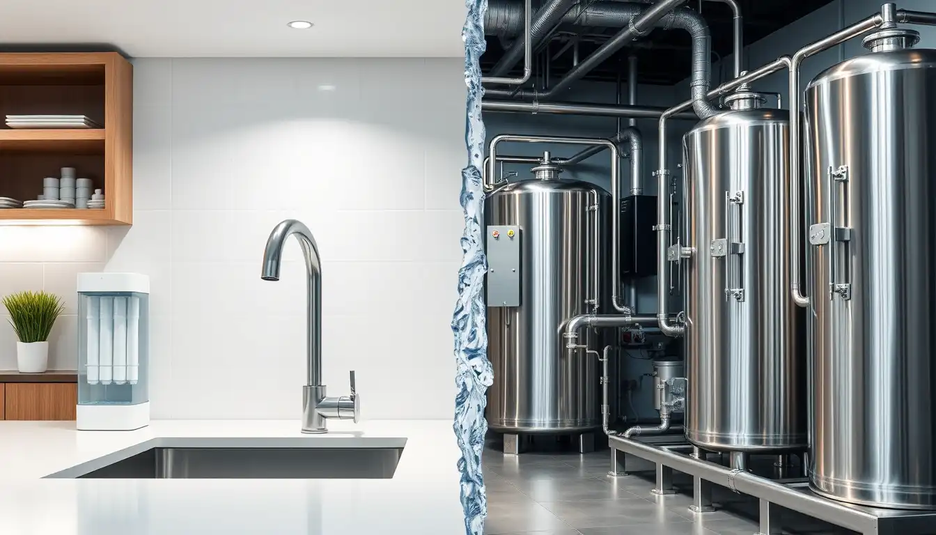 تصفیه آب صنعتی چیست و در چه مکان‌هایی استفاده می‌شود؟ - تصفیه نور