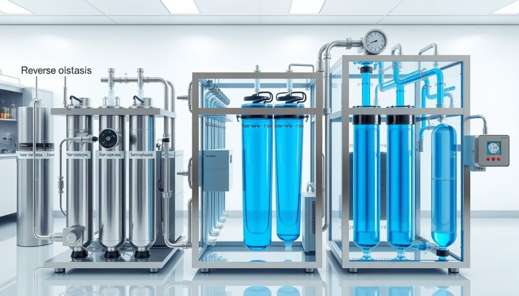 مقایسه کارایی روش‌های نوین تصفیه آب: اسمز معکوس، نانوفیلتراسیون و الکترودیالیز - تصفیه نور